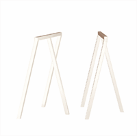 Hay - Bordbukke - Loop Stand Frame - hvid - 95 cm høj 